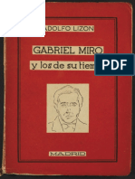 Gabriel Miró y Los de Su Tiempo