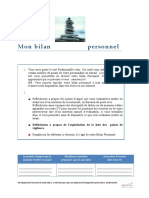 Fiche 8 - Bilan Personnel