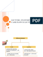 Lecture: Statement of Cash Flow Ii Lecture A