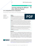 Long-Read Sequencing Settings For Efficient Struct