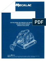 Mecalac 6MCR Crawler Excavator Parts Manual PDF