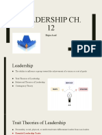 Leadership Ch. 12: Hajra Asad