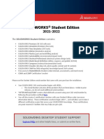 The SOLIDWORKS Student Edition Contains