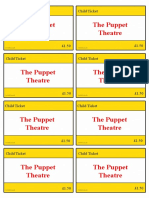 T T 24827A Puppet Theatre Role Play Tickets Editable