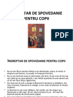 Îndreptar de Spovedanie Pentru Copii