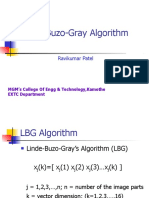 Linde-Buzo-Gray Algorithm: Ravikumar Patel