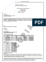 Certificado de Homologacao Anatel FC3