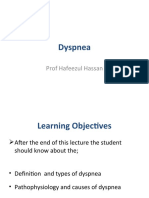 Dyspnea: Prof Hafeezul Hassan