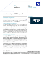 Indo Econ: Investment Tapered 1Q19 Growth