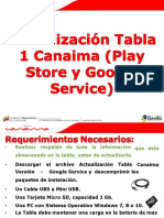 Actualizacion Tabla Canaima - Google Service Tabla Parte 1