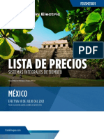 FEUSM21001 Lista de Precios México 2021