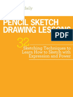 Pencil Sketch Drawing Lession 14p