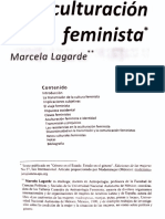 Marcela Lagarde Aculturación Feminista