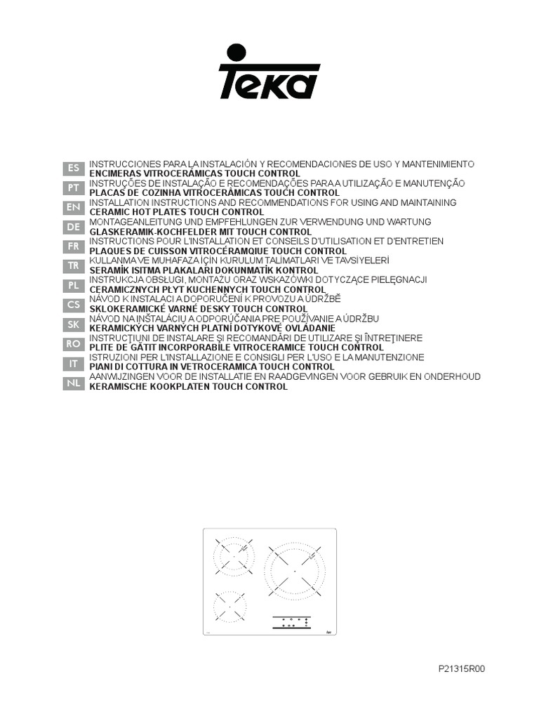 Encimera De vitrocerámica Teka Tb 5303