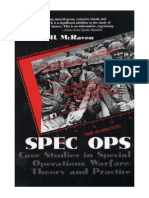 Spec Ops: Case Studies in Special Operations Warfare: Theory and Practice - William H. McRaven