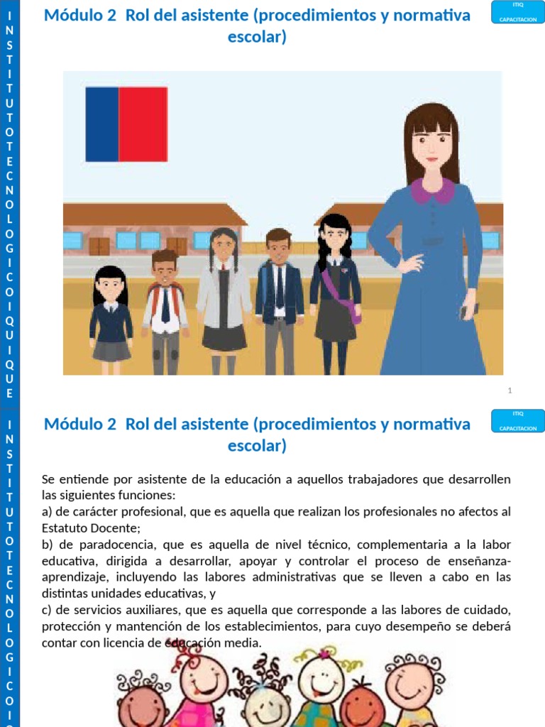 Funciones y Rol del Asistente de Aula | PDF | Maestros | Violencia