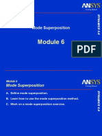 Mode Superposition: Training Manual