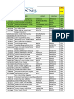 Ranking Ya Casi Noviembre MODERNO