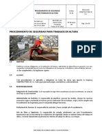 PS-005 - Procedimiento de Seguridad para Trabajos en Altura General
