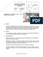 PS-006 - Procedimiento de Seguridad para El Arme, Desarme y Uso de Andamios