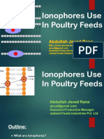 Ionophores Use in Poultry Feeds