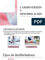 Cardioversión y desfibrilación PRESENTACION