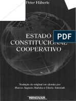 6ª Aula - Peter Haberle - Estado Constitucional Cooperativo