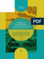 MOLINA Cristobal (2010) - Fábulas y Ritos de Los Incas