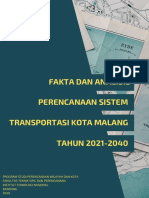 Laporan Fakta Dan Analisis Perencanaan Sistem Transportasi Kota