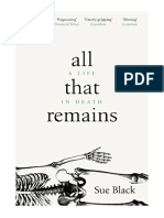 All That Remains: A Life in Death - Memoirs