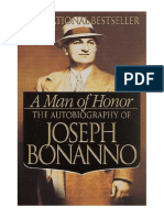 A Man of Honor: The Autobiography of Joseph Bonanno - Joseph Bonanno