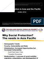 Social Protection in Asia and The Pacific: Isabel Ortiz