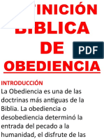 Estudio Biblico Sobre La Obediencia Dia Positiva