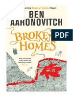 Broken Homes: The Fourth Rivers of London Novel - Ben Aaronovitch