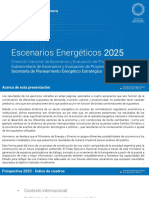 Escenarios Energeticos 2025