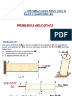 Problemas de Deformaciones Absolutas o Totales Longitudinales