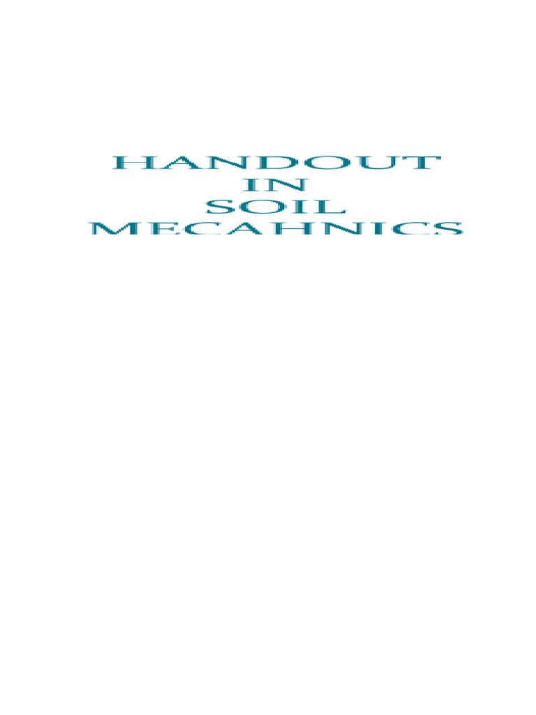 Geotech Pdf Density Physical Sciences