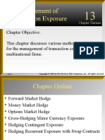 CH 13 MGT of Transaction Exp