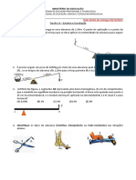 Tarefa 14 - Estática e Gravitação