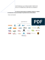 Investigar A Profundidad Las Operaciones y Servicios Ofrecidos Por Los Courier en La República Dominicana9 9-08-2020