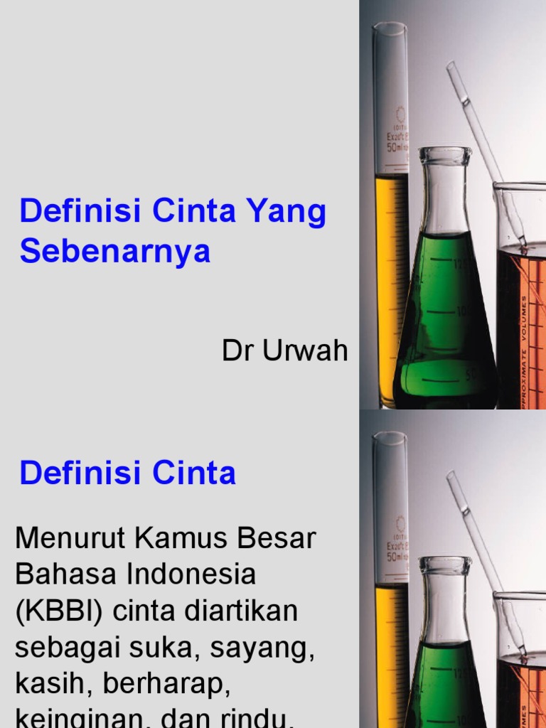 Definisi Cinta Yang Sebenarnya PDF