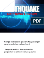 Earth Quake & Tsunami