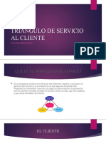 Triangulo de Servicio Al Cliente