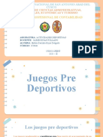 Juegos Pre Deportivos