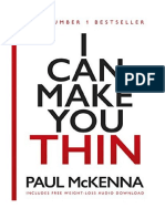 I Can Make You Thin: The No. 1 Bestseller - Paul McKenna