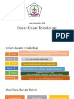 TOKSIKOLOGI DASAR