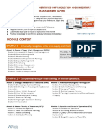 CPIM LS Module Content R