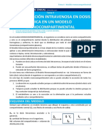 Tema 4 Modelo Monocompartimental-Adm Intrav Dosis Única