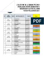 Jadwal Pas Ganjil Ma Pi - 1