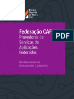 Federação CAFe - Provedores de Serviços de Aplicações Federadas